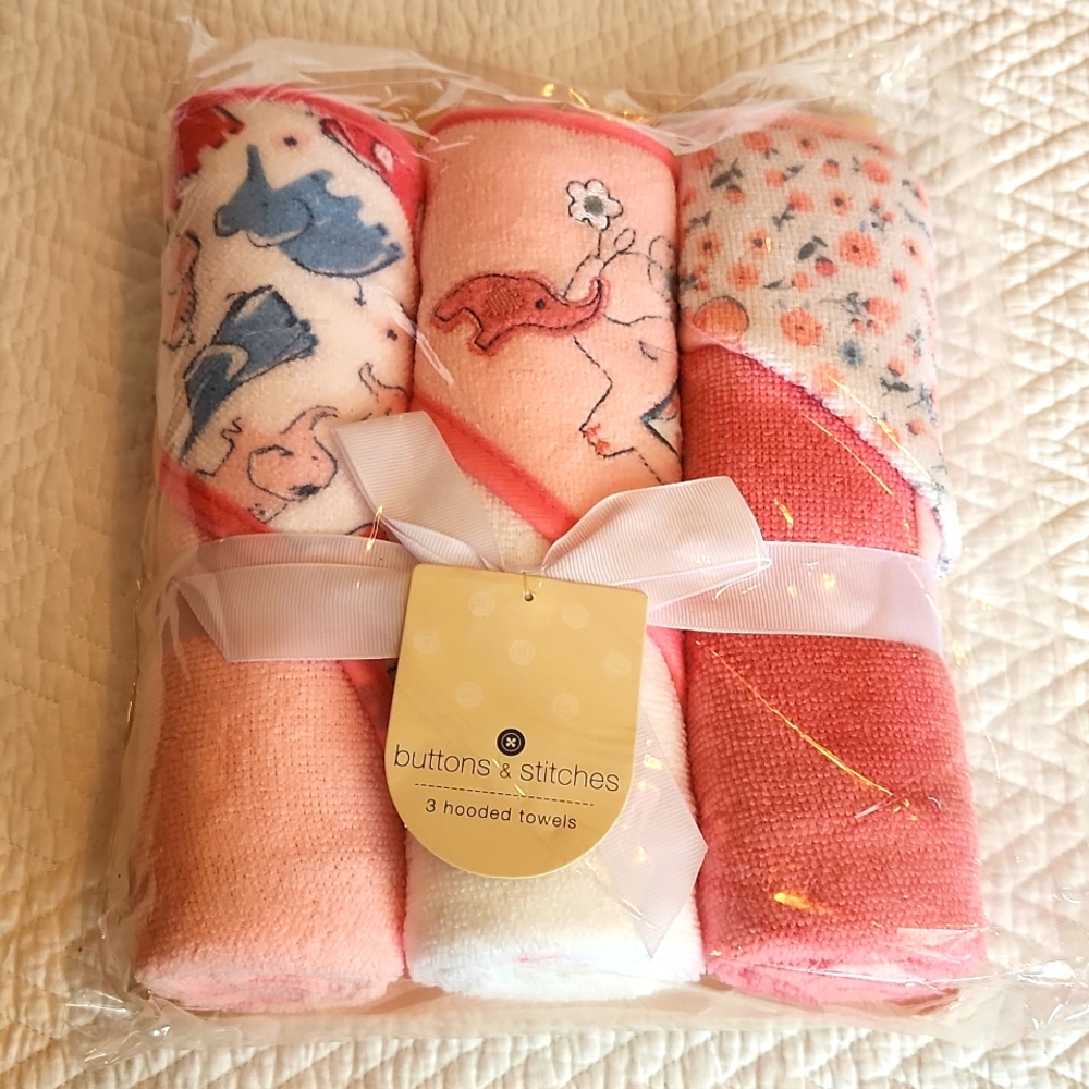 NEW Baby hooded towels